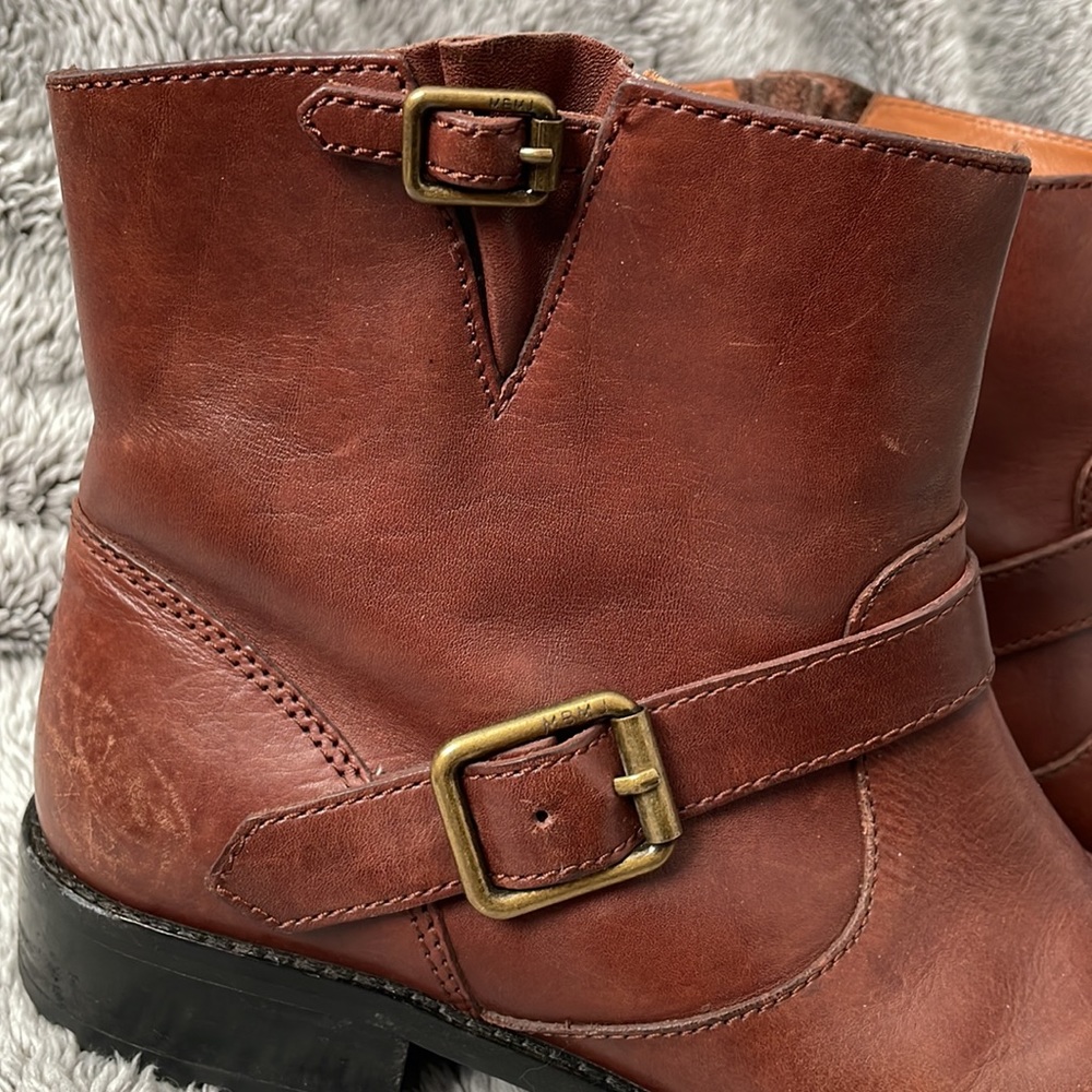 Marc by Marc Jacobs Brown Chunky Heel Boots - Picture 2 of 7